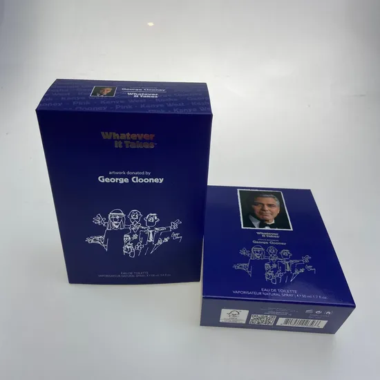 Custom Cmyk Printed Durable Retail Products Packaging Perfume Cosmetic Boxes 