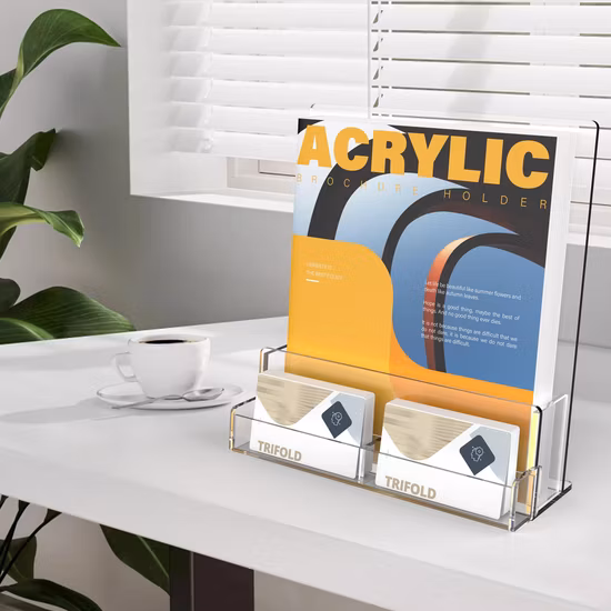 Greeting Card Acrylic Floor Display Stand