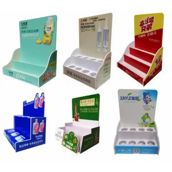 Customize Acrylic Cosmetic Display Stands Shelf Hooks Countertop PVC Foam Board 