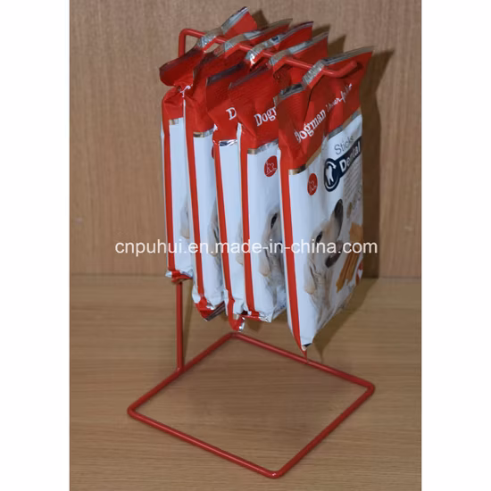 Pop Iron Wire Retail Display Convenient Store Snacks Expositor (PHY1075F)