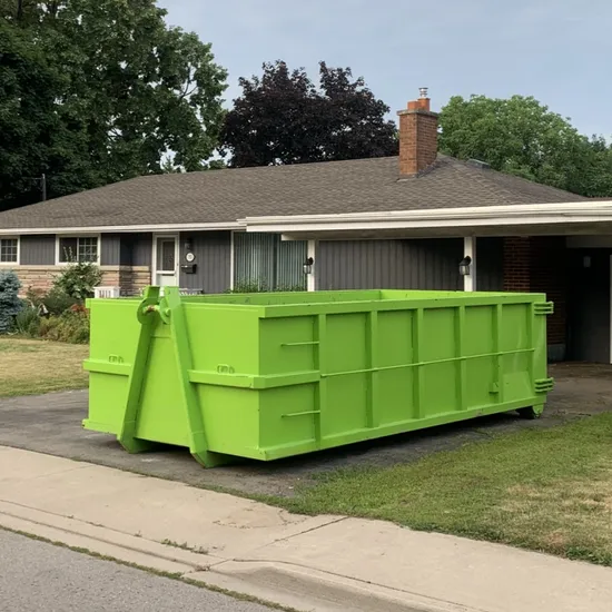 Truck Metal Dump Truck Bins Waste Container Roll off Container Dumpster 