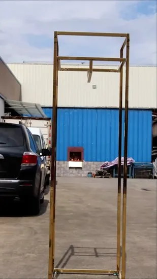 Metal Display Stand with Hook for Hanging Bags 