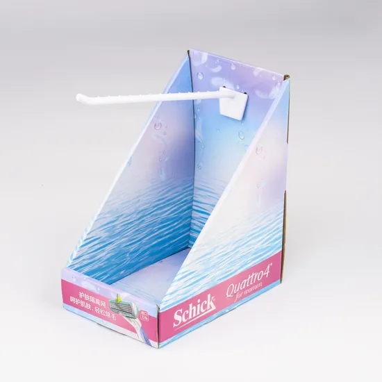 High Quality Pop Counter Cardboard Snacks Display for Retail 