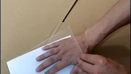 Acrylic Counter Display Stand for A4 Jewelry Cards Menu Photo Frame 