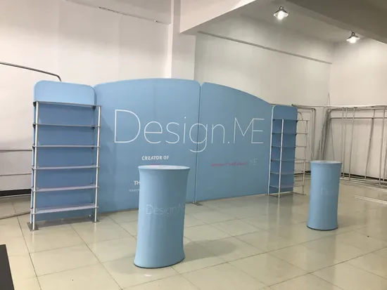 Exhibition Portable 10 X 10 Expo Display Stand Trade Show Booth Counter 3X3 Exhibition Stand Tradeshow Booth 