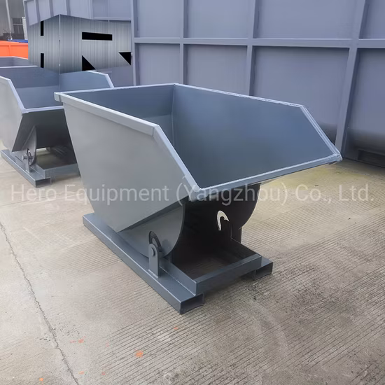 Self Tipping Bin / Steel Garbage Bin / Dump Waste Bin