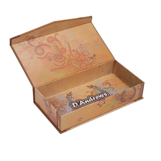 Lid Logo Custom Customized Retail Packaging Recycled Paper Gift Box 