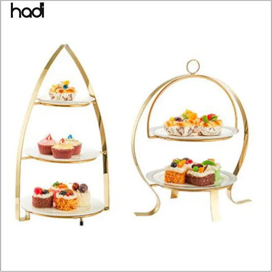 5 Star Restaurant Snack Equipment Royal Eiffel Tower Cup Cake Stand Display / Dessert Buffet Display Stand for Wedding Cake 