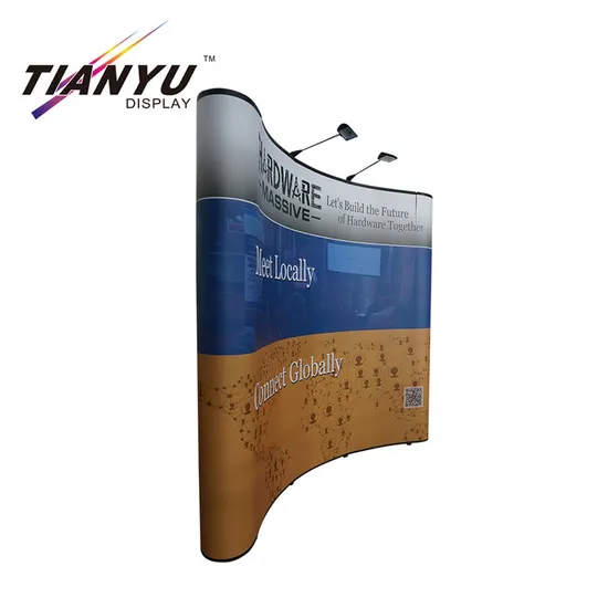 Custom Floor Standing Pop up Display Stand for Cosmetics Product 