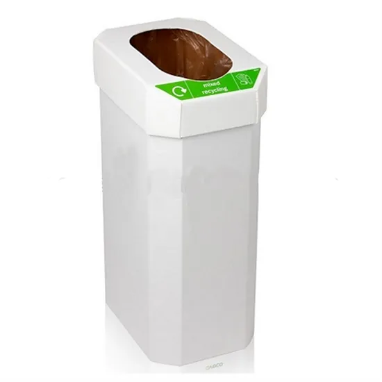 Recycled Custom Made Square Advertising Pop Corrugated Cardboard Dump Bin 