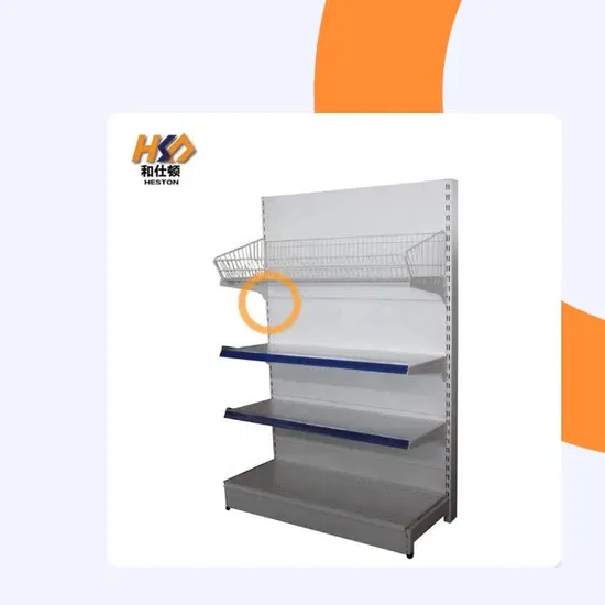 Single Side Retail Store Snack Shop Products Display 