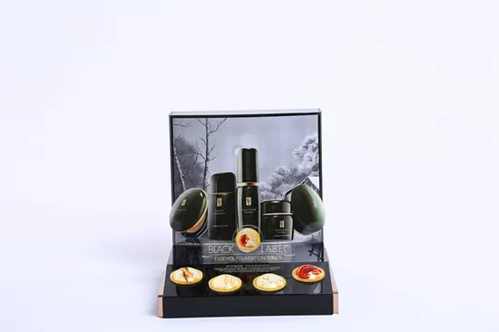 Customized Acrylic Cosmetics Displays Stand Table Top Perfume Display Stand for Advertising 