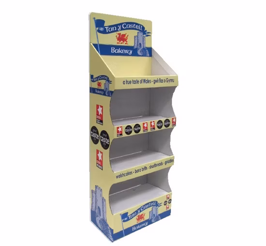 Corrugated Pop up Display Christmas Gift Children Toys Cardboard Stand Shelf Display