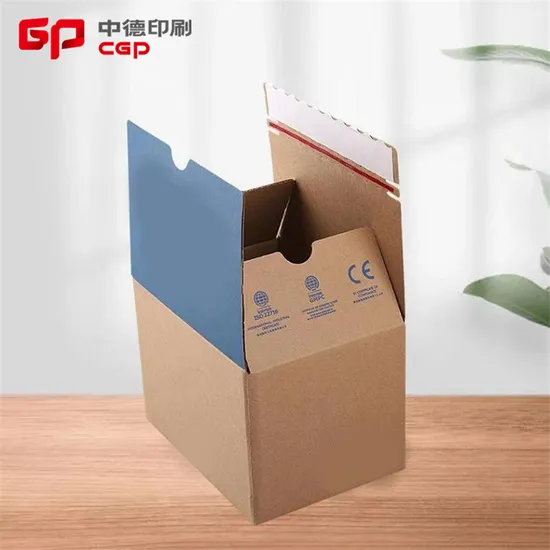 Kraft Paper Mailer Shipping Packaging Box Retail Products Airplane Box 