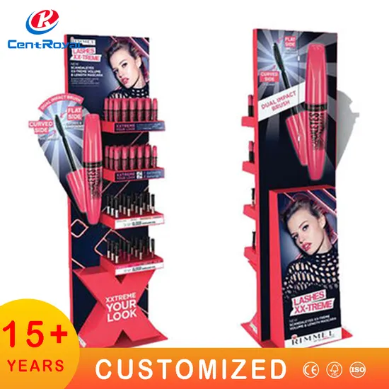 Custom Snack Food Candy Store Display Stand Retail Makeup Display Skin Care Corrugate Cardboard Display Stand Greeting Card Display Stand Beverage Paper Display 