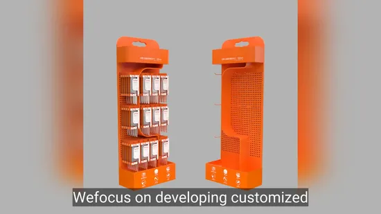 Durable and Sturdy Preferred Hook Metal Display Stand 