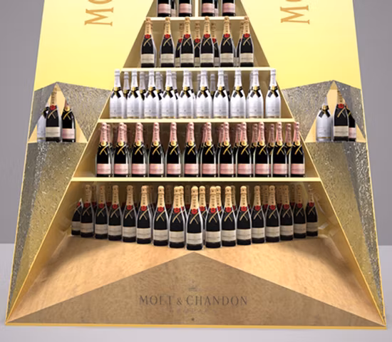 Custom Free Standing Cosmetic Cardboard Display Floor Cardboard Display Rack Cosmetic Paper Display